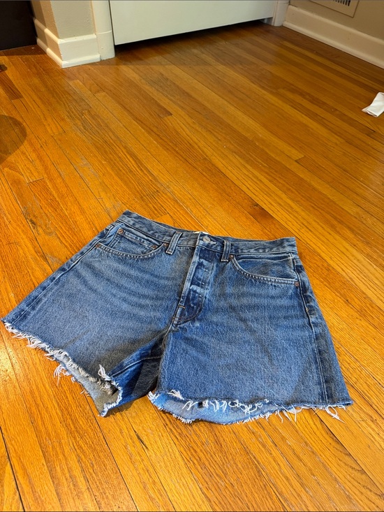 Agolde Pants - Agolde Raw Hem Jean Short